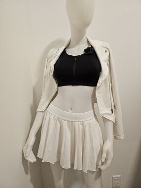 TNA White Tennis Skirt